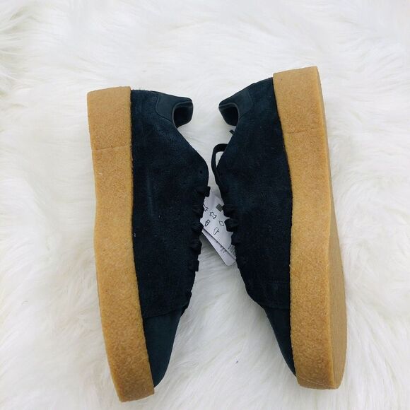 Brand New Mens ADIDAS STAN SMITH CREPE Black Gum Originals Black Size 8‎ Men - Picture 7 of 11